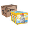 Glad OdorShield Tall Kitchen Drawstring Bags  13 gal  0 95 mil  24  x 27 38   White  240 Carton (CLO78899)