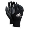MCR Safety Economy PU Coated Work Gloves  Black  X-Small  1 Dozen (CRW9669XS)