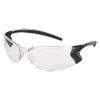 MCR Safety Backdraft Glasses  Clear Frame  Anti-Fog Clear Lens (CRWBD110PF)