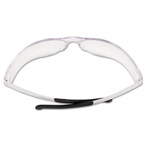 MCR Safety BearKat Safety Glasses  Frost Frame  Clear Lens (CRWBK110AFBX)