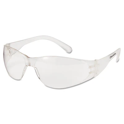 MCR Safety Checklite Safety Glasses  Clear Frame  Clear Lens (CRWCL010)