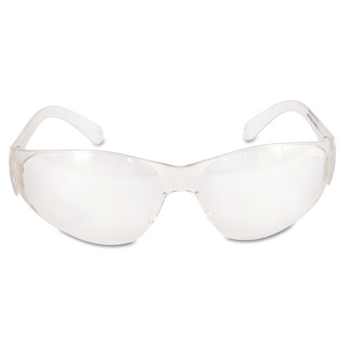 MCR Safety Checklite Safety Glasses  Clear Frame  Clear Lens (CRWCL010)