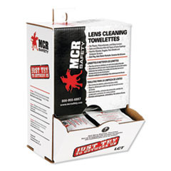 MCR Safety Lens Cleaning Towelettes  100 Box  10 Boxes Carton (CRWLCTCT)