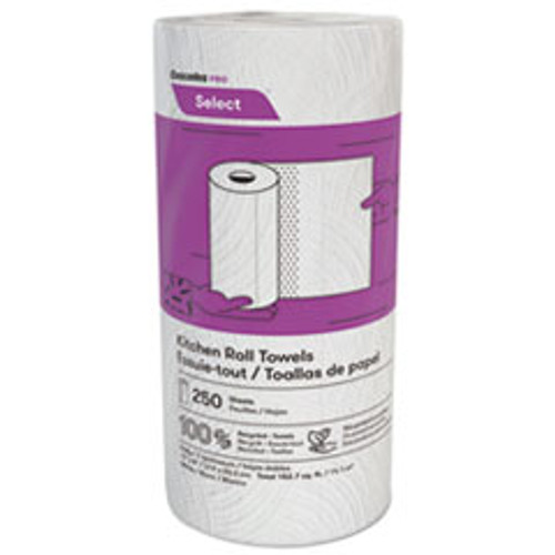 Cascades PRO Select Kitchen Roll Towels  2-Ply  8 x 11  250 Roll  12 Carton (CSDK250)