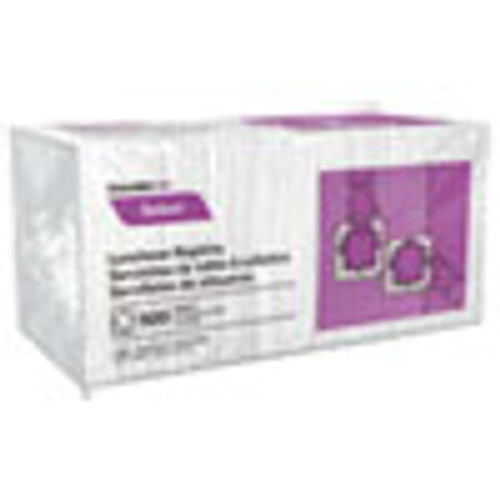 Cascades PRO Select Luncheon Napkins  1 Ply  11 1 4 x 12 1 2  White  500 Pack  6000 Carton (CSDN020)