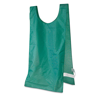 Champion Sports Heavyweight Pinnies  Nylon  One Size  Green  12 Box (CSINP1GN)