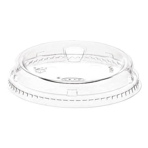 Dart Prima Strawless Plastic Lids  Fits 12-26 oz Cups  Clear  1000 Carton (DCC626NSL)