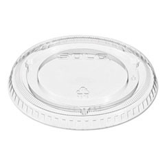 Dart Non-Vented Cup Lids  Fits 9-22 oz  Cups  Clear  1000 Carton (DCC662TP)
