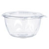 Dart Tamper-Resistant  Tamper-Evident Bowls with Flat Lid  16 oz  Clear  240 Carton (DCCCTR16BF)