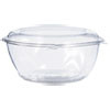 Dart Tamper-Resistant  Tamper-Evident Bowls with Dome Lid  64 oz  Clear  100 Carton (DCCCTR64BD)