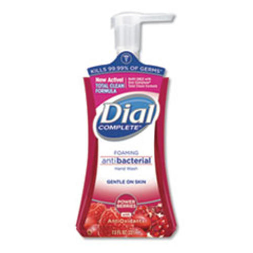 Dial Antibacterial Foaming Hand Wash  Power Berries  7 5 oz Pump Bottle  8 Carton (DIA03016CT)