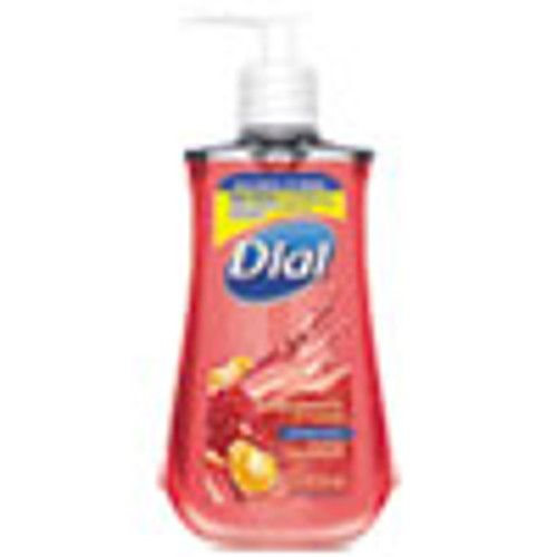 Dial Antibacterial Liquid Soap  7 5 oz Pump Bottle  Pomegranate and Tangerine  12 Carton (DIA08513CT)