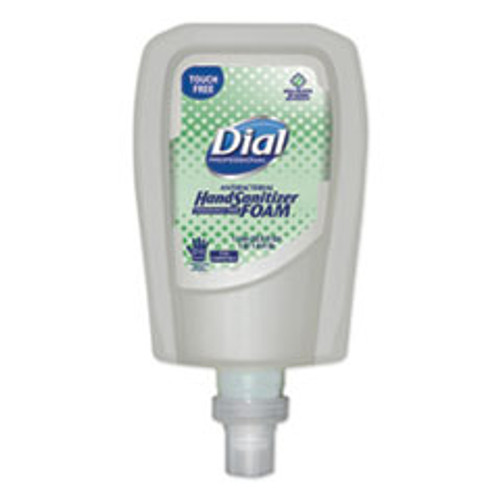 Dial Professional FIT Fragrance-Free Antimicrobial Foaming Hand Sanitizer Touch-Free Dispenser Refill  1000 mL  3 Carton (DIA16694)