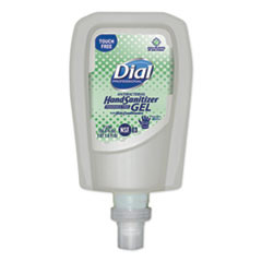 Dial Professional FIT Fragrance-Free Antimicrobial Gel Hand Sanitizer Manual Dispenser Refill  1000 mL  3 Carton (DIA19029)