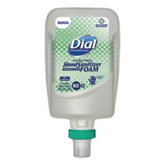 Dial Professional FIT Fragrance-Free Antimicrobial Foaming Hand Sanitizer Manual Dispenser Refill  1200 mL  3 Carton (DIA19038)