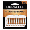Duracell Hearing Aid Battery   312  16 Pack (DURDA312B16ZM09)