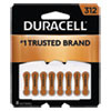 Duracell Hearing Aid Battery   312  8 Pack (DURDA312B8ZM09)