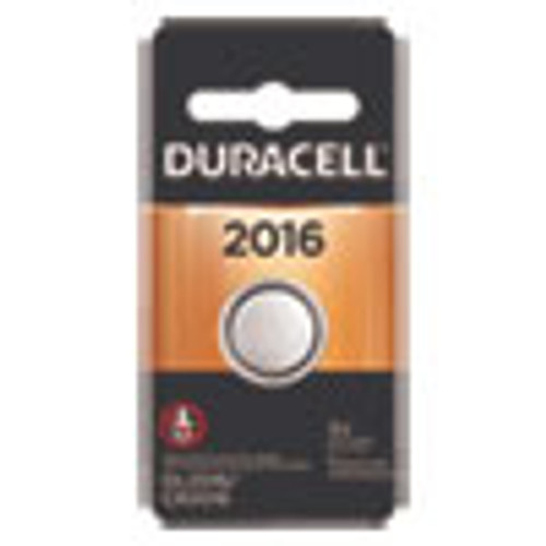 Duracell Lithium Coin Battery  2016  1 Pack (DURDL2016BPK)