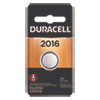 Duracell Lithium Coin Battery  2016  1 Pack (DURDL2016BPK)