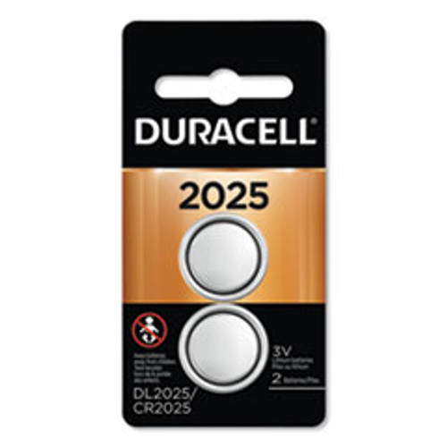 Duracell Lithium Coin Battery  2025  2 Pack (DURDL2025B2PK)