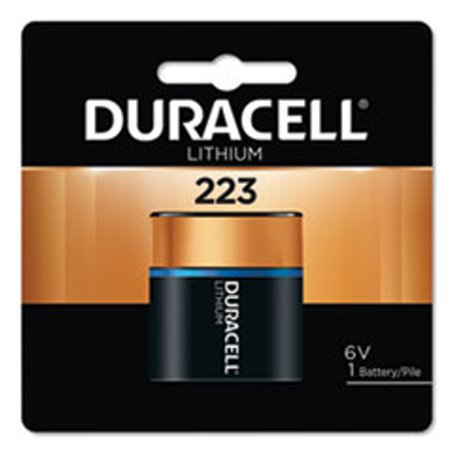 Duracell Specialty High-Power Lithium Battery  223  6V (DURDL223ABPK)