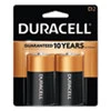 Duracell CopperTop Alkaline D Batteries  2 Pack (DURMN1300B2Z)