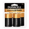 Duracell CopperTop Alkaline D Batteries  4 Pack (DURMN1300R4Z)
