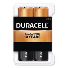 Duracell CopperTop Alkaline D Batteries  8 Pack (DURMN13RT8Z)