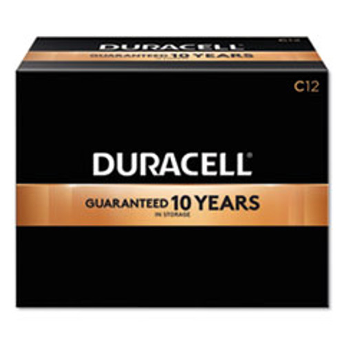 Duracell CopperTop Alkaline C Batteries  12 Box (DURMN140012)