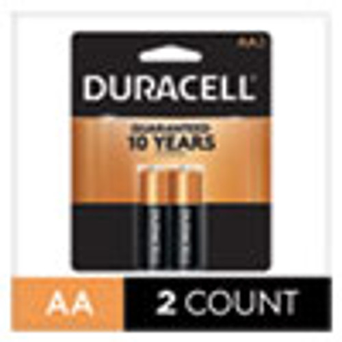 Duracell CopperTop Alkaline AA Batteries  2 Pack (DURMN1500B2Z)