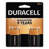 Duracell CopperTop Alkaline 9V Batteries  2 Pack (DURMN1604B2Z)