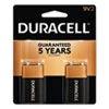 Duracell CopperTop Alkaline 9V Batteries  2 Pack (DURMN1604B2Z)