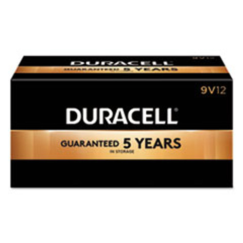 Duracell CopperTop Alkaline 9V Batteries  12 Box (DURMN1604BKD)
