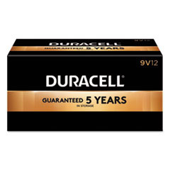 Duracell CopperTop Alkaline 9V Batteries  12 Box (DURMN1604BKD)