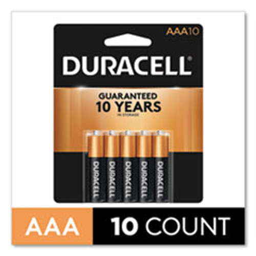 Duracell CopperTop Alkaline AAA Batteries  10 Pack (DURMN2400B10Z)