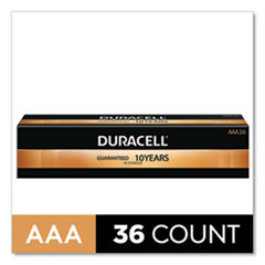 Duracell CopperTop Alkaline AAA Batteries  36 Pack (DURMN24P36)