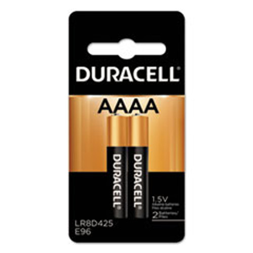 Duracell Specialty Alkaline AAAA Batteries  1 5V  2 Pack (DURMX2500B2PK)