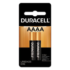 Duracell Specialty Alkaline AAAA Batteries  1 5V  2 Pack (DURMX2500B2PK)
