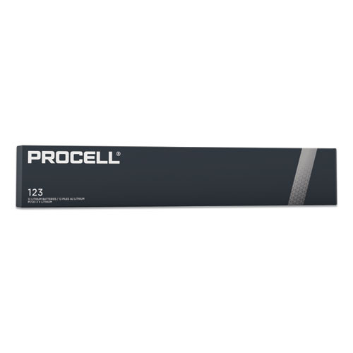 Duracell Procell Lithium Batteries  CR123  For Camera  3V  12 Box (DURPL123BDK)