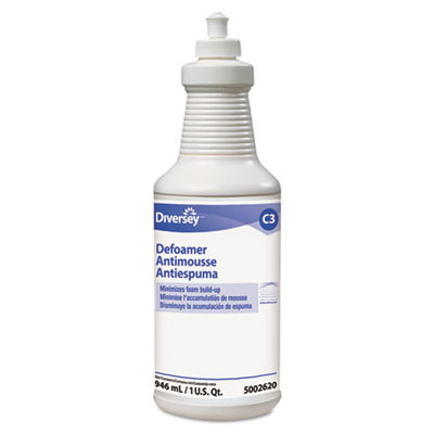 Diversey Defoamer Carpet Cleaner  Cream  Bland Scent  32 oz Squeeze Bottle (DVO95002620)