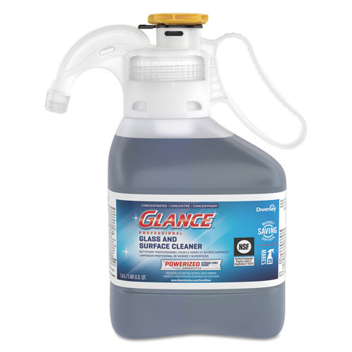Diversey Concentrated Glance Professional Glass and Surface Cleaner  47 3 oz Bottle (DVOCBD540502)