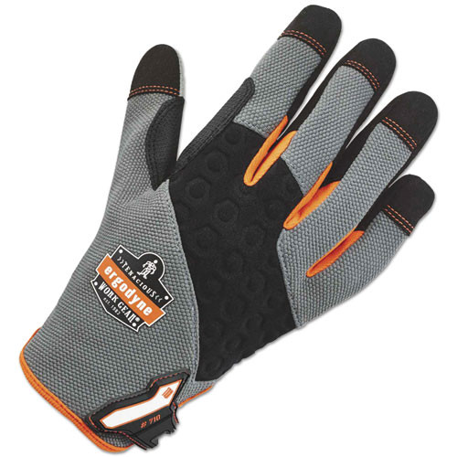 ergodyne ProFlex 710 Heavy-Duty Utility Gloves  Gray  Large  1 Pair (EGO17044)