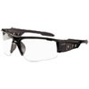 ergodyne Skullerz Dagr Safety Glasses  Black Frame Clear Lens  Nylon Polycarb (EGO52000)