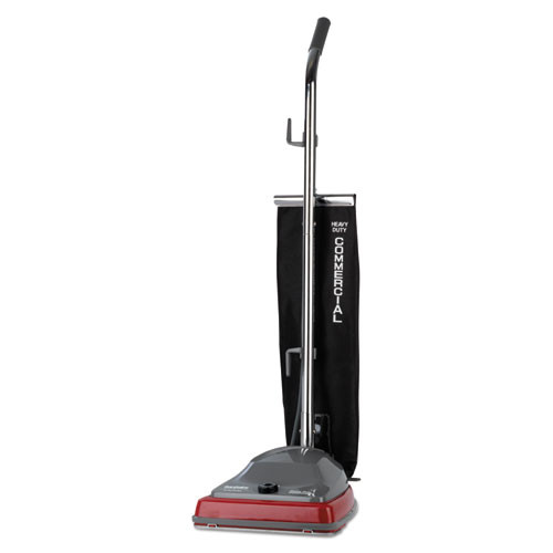 Sanitaire TRADITION Upright Vacuum with Shake-Out Bag  12 lb  Gray Red (EURSC679K)