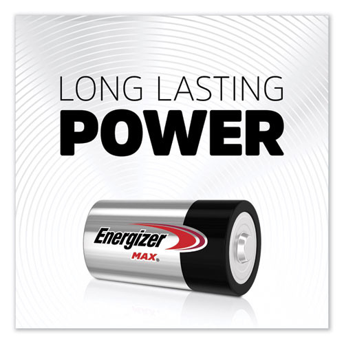 Energizer MAX Alkaline D Batteries  1 5V  2 Pack (EVEE95BP2)