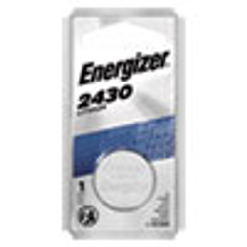 Energizer 2430 Lithium Coin Battery  3V (EVEECR2430BP)