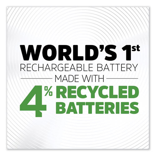 Energizer NiMH Rechargeable AA Batteries  1 2V  8 Pack (EVENH15BP8)