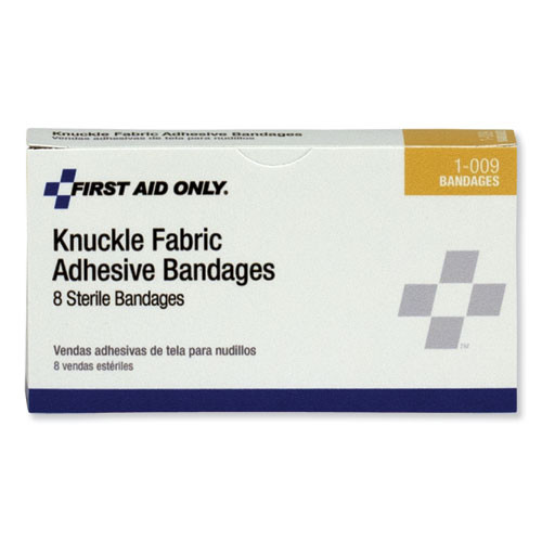 PhysiciansCare by First Aid Only First Aid Fabric Knuckle Bandages  8 Box (FAO1009)