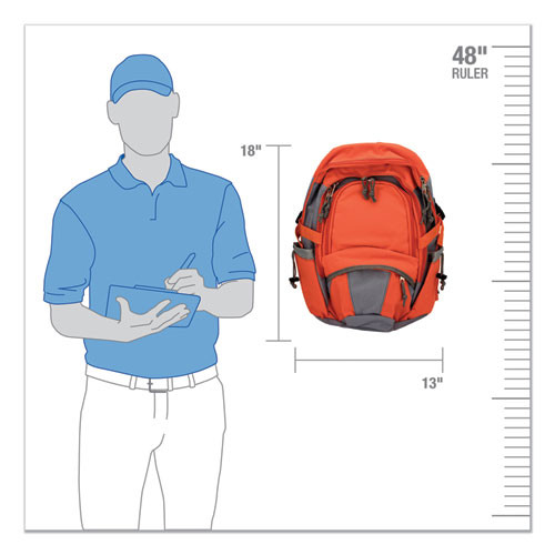 PhysiciansCare by First Aid Only Emergency Preparedness First Aid Backpack  63 Pieces Kit (FAO90001)
