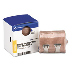 First Aid Only SmartCompliance Elastic Bandage Wrap  2  x 5yds  Latex-Free (FAOFAE3009)